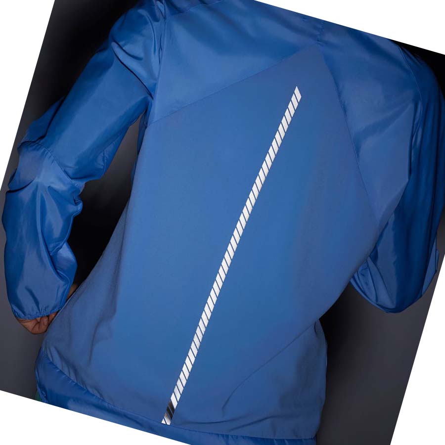 Chaquetas Salomon BONATTI CROSS WIND WINDBREAKERS Mujer Azules | MX 2463JPQ